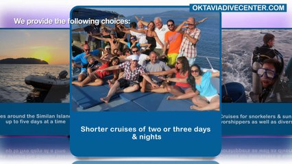 Dive the Amazing Similan in Oktavia Dive Center