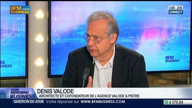 Construction en France: Une certaine forme de densité est vertueuse : Denis Valode, dans GMB – 11/03