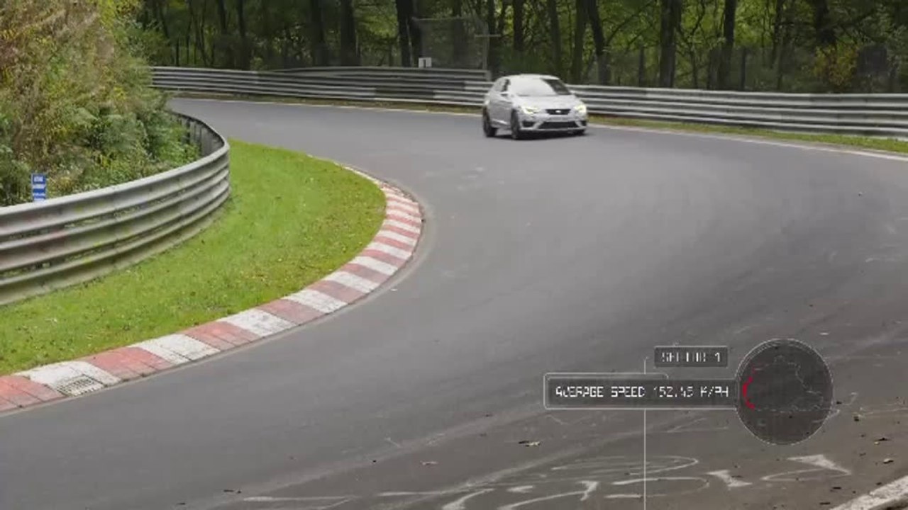 La Seat Leon Cupra 280 s’offre le record du Nürburgring en 7min58