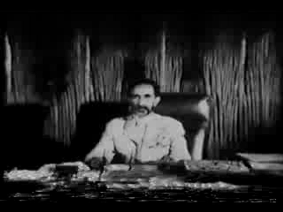 Haile Selassie en Ethiopie