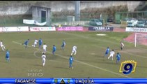 Paganese - L'Aquila 0-1 HD | Sintesi  | Lega Pro I Div Gir.B 27^ Giornata 9/03/2014
