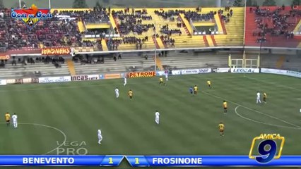 Benevento - Frosinone 1-1 | Highlights and Goal Lega Pro I Div Gir.B 27^ Giornata 9/03/2014
