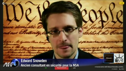 Snowden en vidéo devant la communauté du salon high tech SXSW