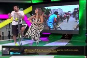 Calatos sobre ruedas: ciclistas se desnudan para recorrer la avenida Arequipa