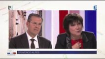 Marie-Arlette Carlotti au débat de France 3 Provence