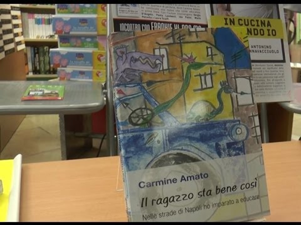 Napoli - Da ragazzo a rischio a maestro di strada, il libro di Carmine Amato (08.03.14)