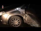 Torre a Mare (BA) - Rapinatori vengono inseguiti e speronano l'auto dei Carabinieri (07.03.14)