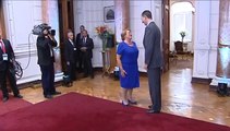 Don Felipe se reúne con Piñera y Bachelet antes del histórico relevo en Chile