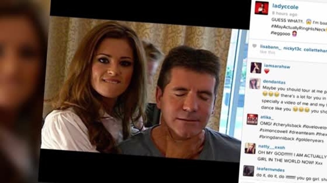 Cheryl Cole Returns to The XFactor