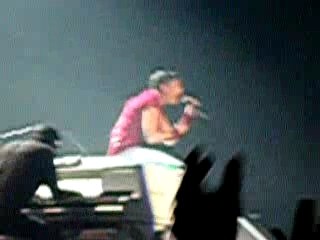 diam's en concert"feuille blanche"nikaia