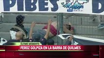 Pelea de Barras en el partido de Quilmes vs All Boys