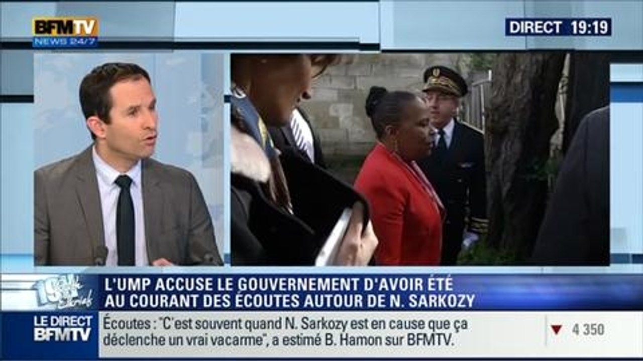 Benoît Hamon: l'invité de Ruth Elkrief - 11/03