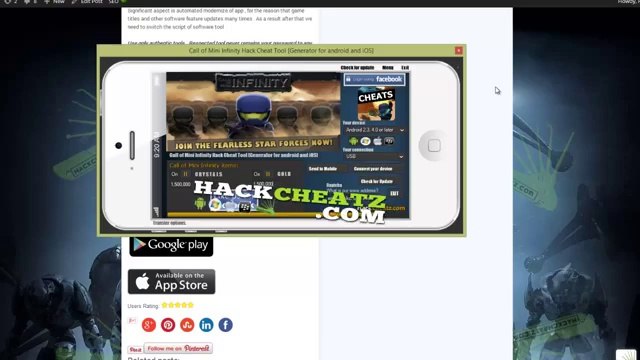 Call of Mini Infinity Hack Cheat Tool [Generator for android and iOS]