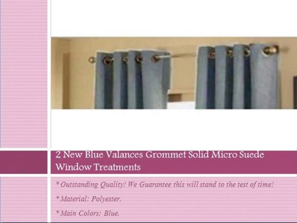 Window Valance Curtains