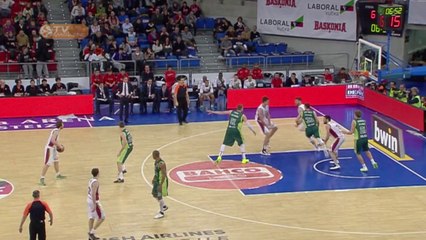 Focus on Carlos Suarez, Unicaja Malaga