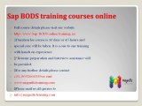 SAP BODS ONLINE TRAINING@PLACEMENT @INDIA