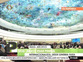 Defensora del Pueblo y Fiscal expondrán situación del país en Ginebra