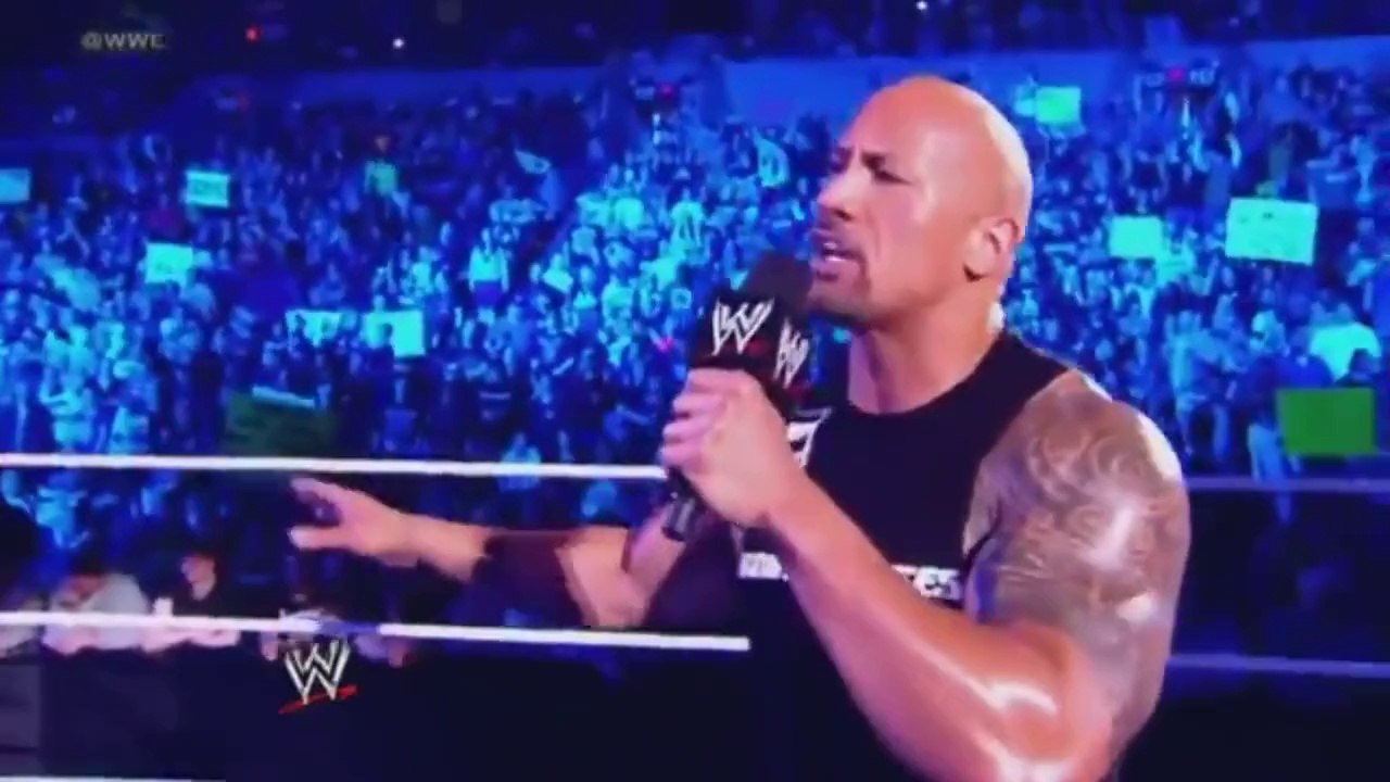 WWE John Cena VS The Rock WrestleMania 28 Promo