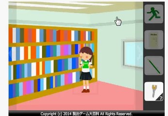 Find the Escape-Men 90 :The Library walkthrough