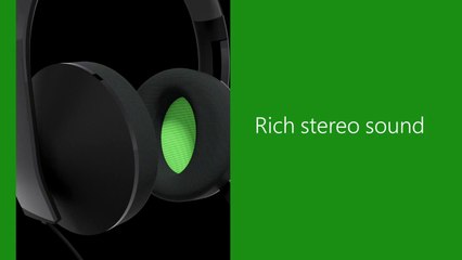 [Xbox One] Stereo Headset Trailer