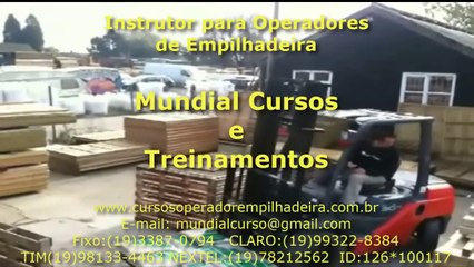 Curso para Instrutor de Operadores de Empilhadeiras