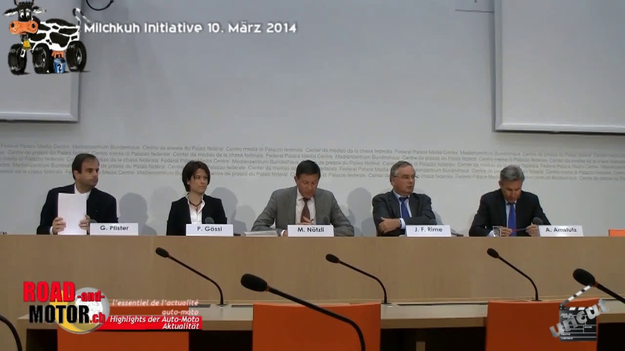Milchkuh Inititiave - initiave de la vache à lait, Herr Max Nötzli