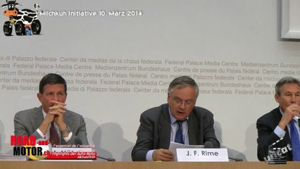 Milchkuh Inititiave - initiave de la vache à lait, M. Jean François Rime