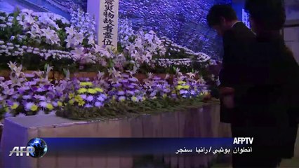 اليابان تحيي الذكرة الثالثة للتسونامي وحادث فوكوشيما النووي