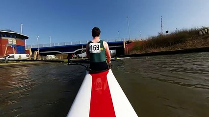 Bangor University Boat Club: Men's IM3.8+ Warm Up Gloucester Spring Head 2014