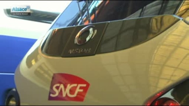 Premier essai pour le TER Regiolis en gare de Strasbourg