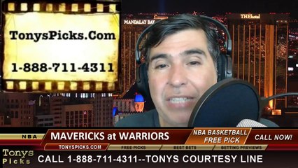 Golden St Warriors vs. Dallas Mavericks Pick Prediction NBA Pro Basketball Odds Preview 3-11-2014