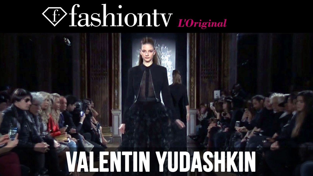 Samantha Gradoville at Valentin Yudashkin Fall/Winter 2014-15 | Paris Fashion Week PFW | FashionTV