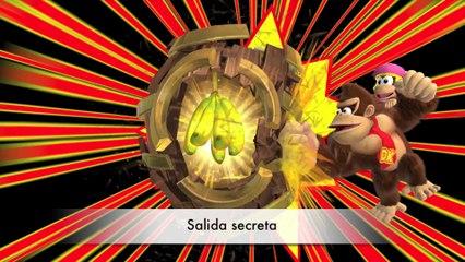 Donkey Kong Country: TF. Energía hieléctrica 6-7 - Gameplay - 100% puzzles,letras y salida secreta
