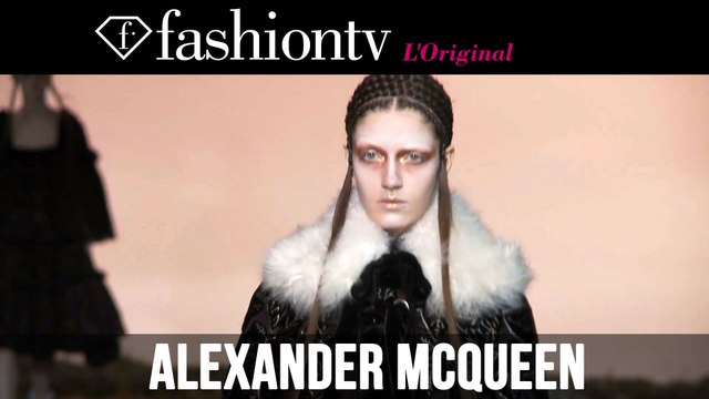 Maartje Verhoef at Alexander McQueen Fall/Winter 2014-15 | Paris Fashion Week PFW | FashionTV
