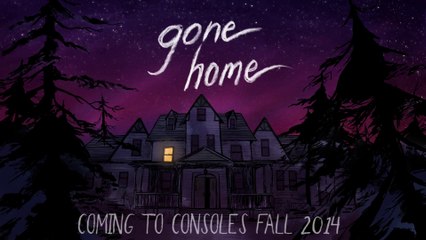 Gone Home | Official "Console Announcement" Trailer | EN