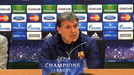Martino: "Tenemos que jugar el partido como si estuviesemos empatados a cero"