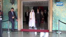 رئيس الحكومة يتباحث مع رئيس مجلس الوزراء وزير الداخلية القطري