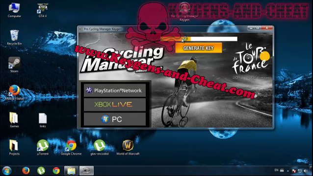 Pro Cycling Manager 2013 CD Key Generator Serial Key Keygen