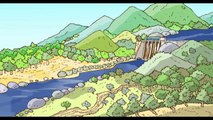 Film d'animation 3 : Bande dessinée l’énergie au fil du temps