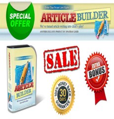 Article Builder content generation software tool