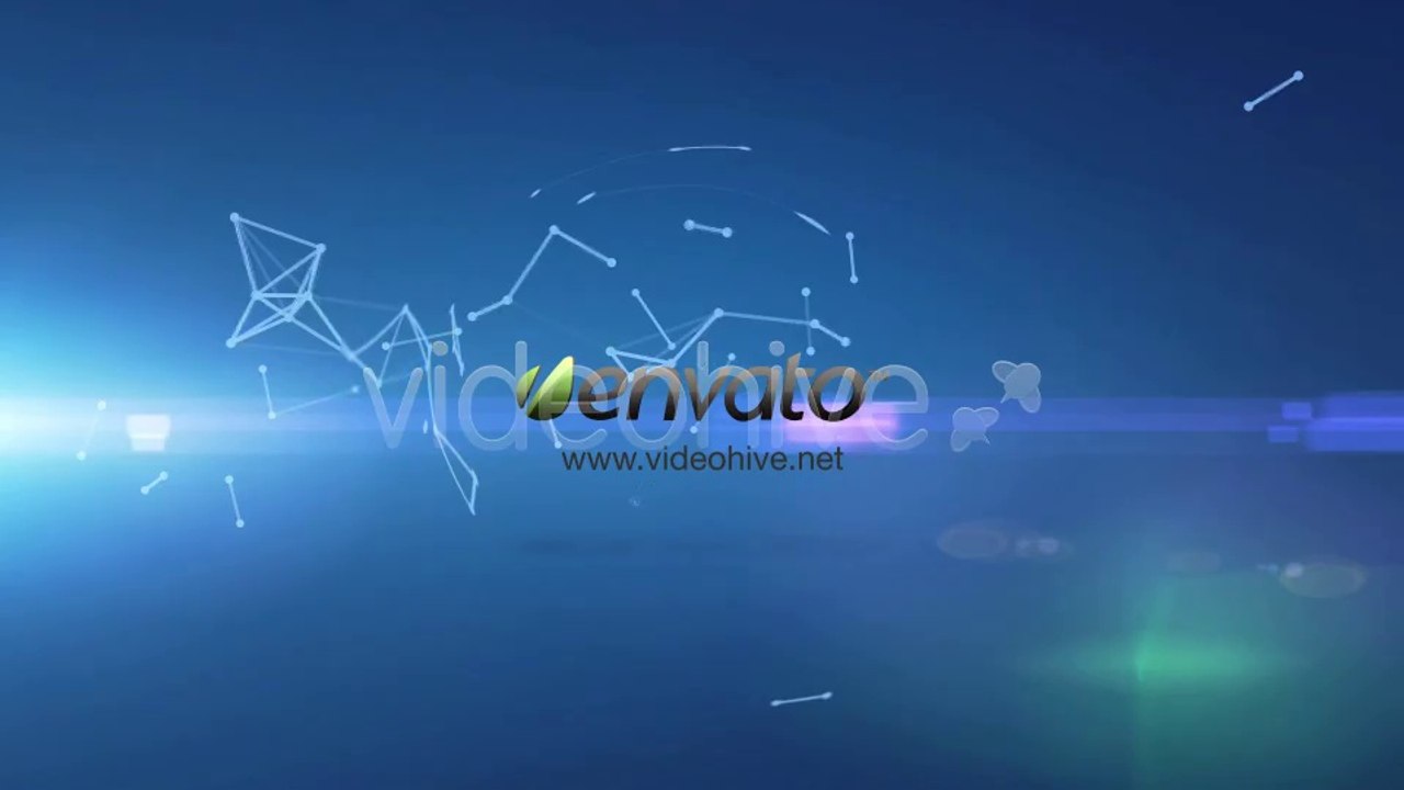 PlexusDust Logo String - After Effects Template
