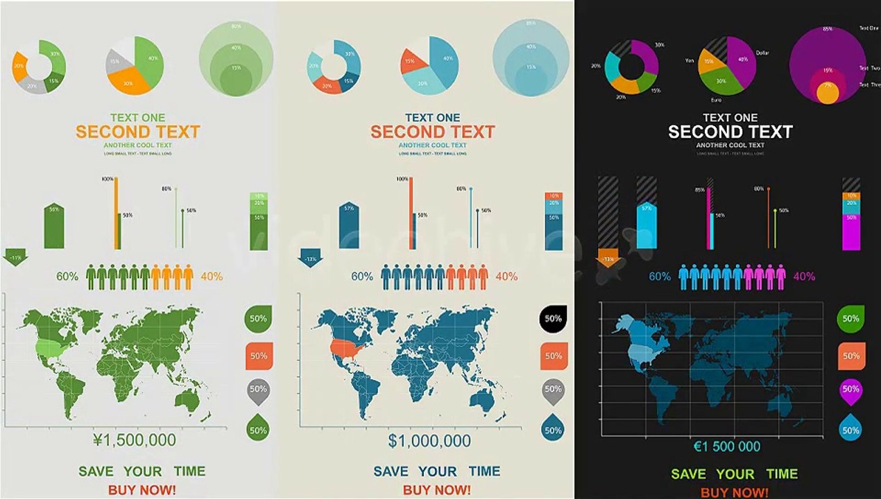 Rapid Infographics Elements - After Effects Template
