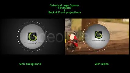 Spherical Logo Openers - After Effects Template