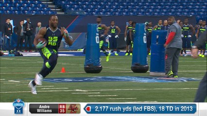 2014 Combine workout: Andre Williams