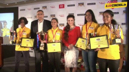 Soha Ali Khan Announces The Winner Of  Classmate Spell Bee 2014 @ iluvcinema.in
