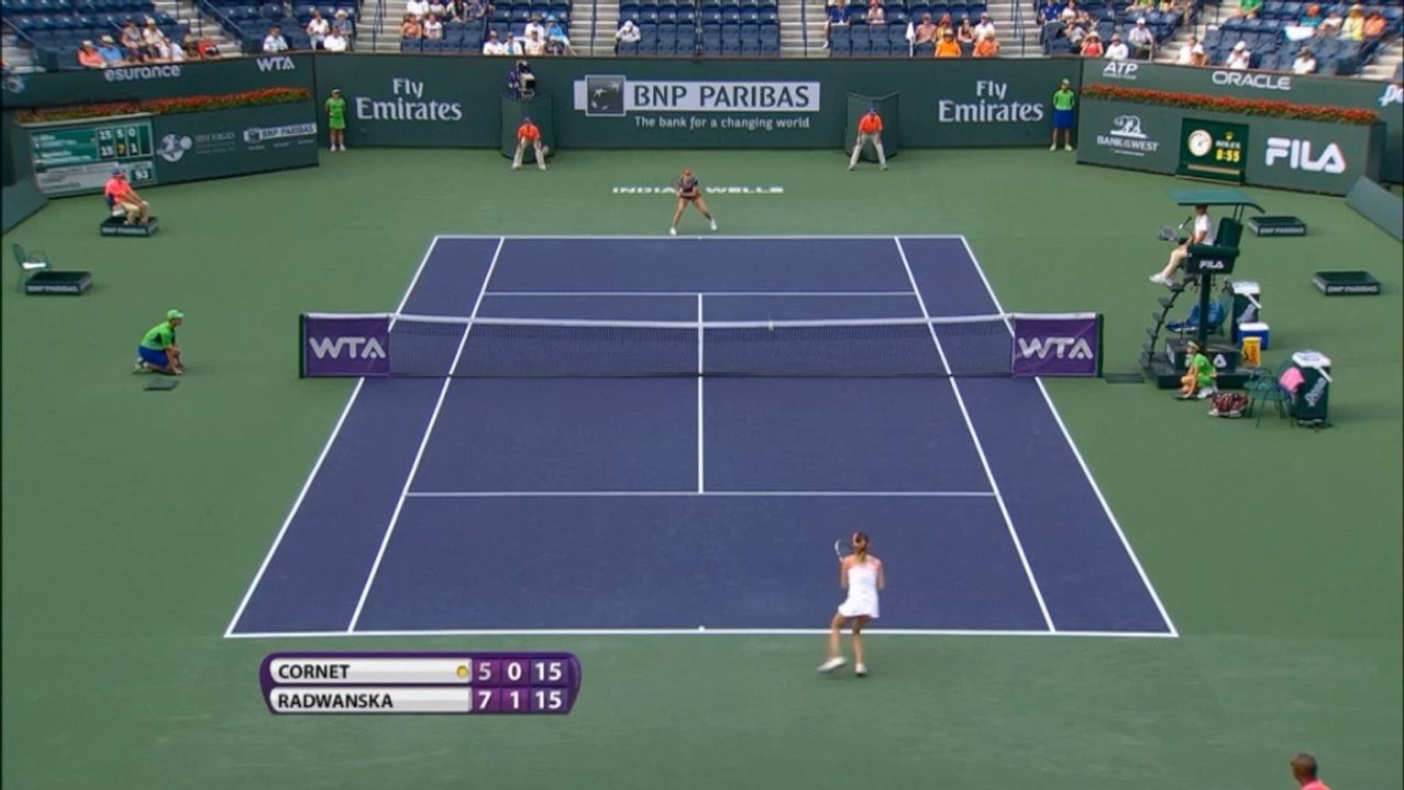 Indian Wells: Radwanska untermauert Favoritenstatus