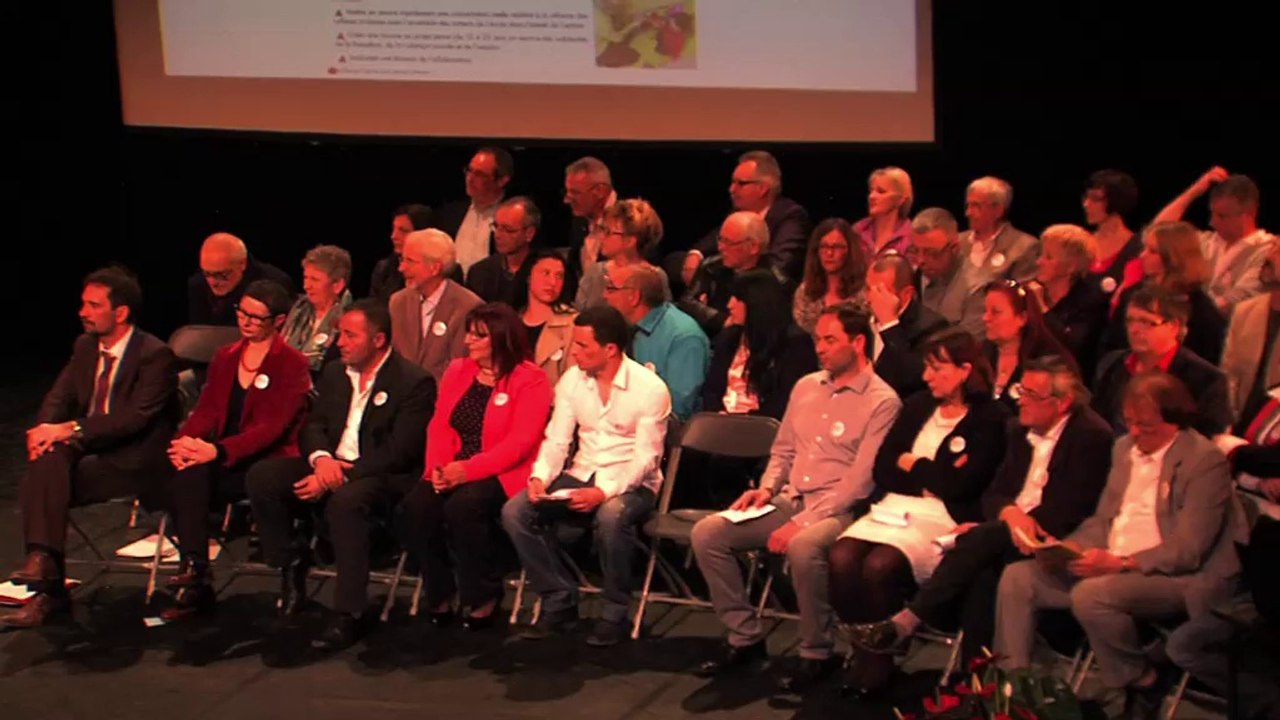 Reportage Maritima.info sur la présentation de la liste Istres-Entressen à Gauche le 10/03/2014