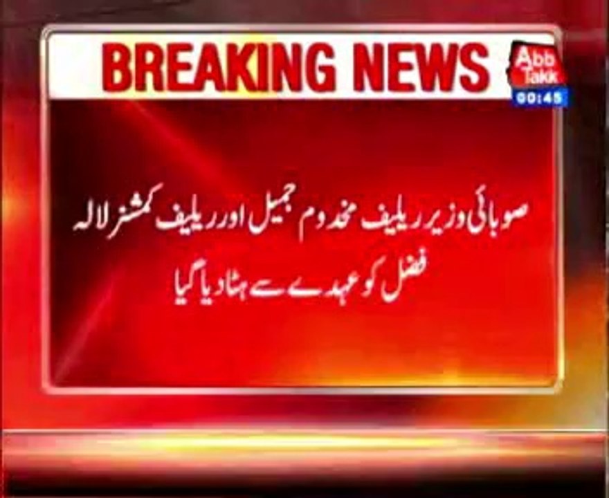 makhdoom jamil dismissed