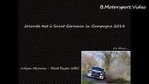 Journée test à Saint Germain la Campagne (Julien Maurin - Ford Fiesta WRC) 2014