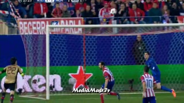 أتلتيكو مدريد 4-1 ميلان - دوري أبطال أوروبا - دور 16 - 11/3/2014